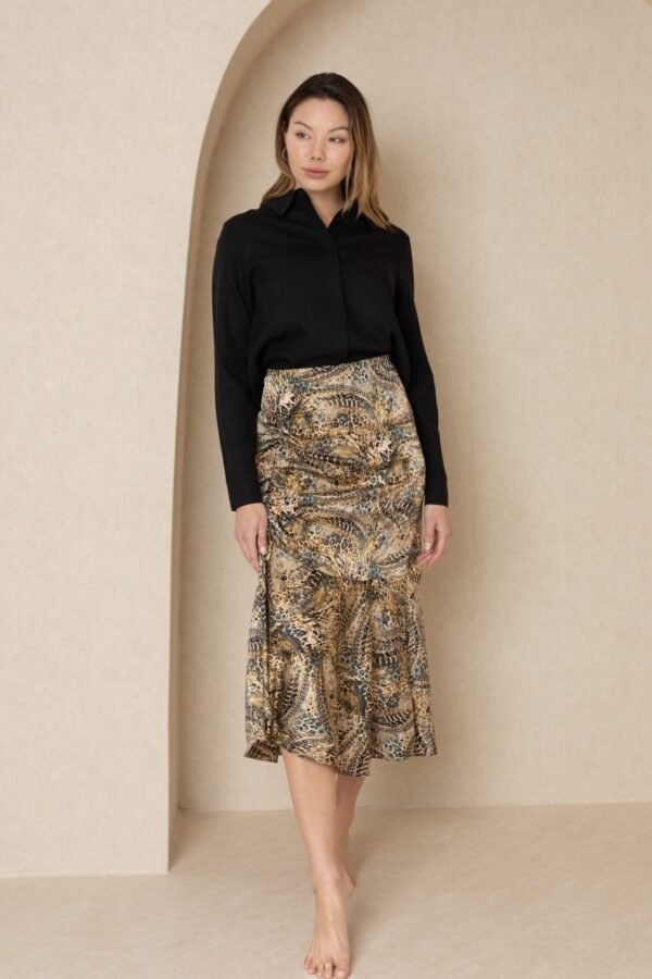 Black Basic Blouse - Image 3